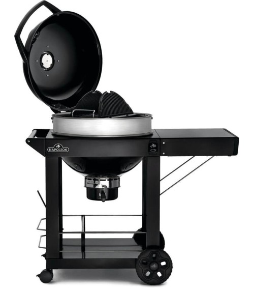 PRO22K-CART-3 BARBACOA DE CARBÓN CON CARRO NAPOLEON