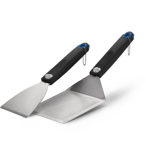 Set di 2 spatole per piastra Napoleon