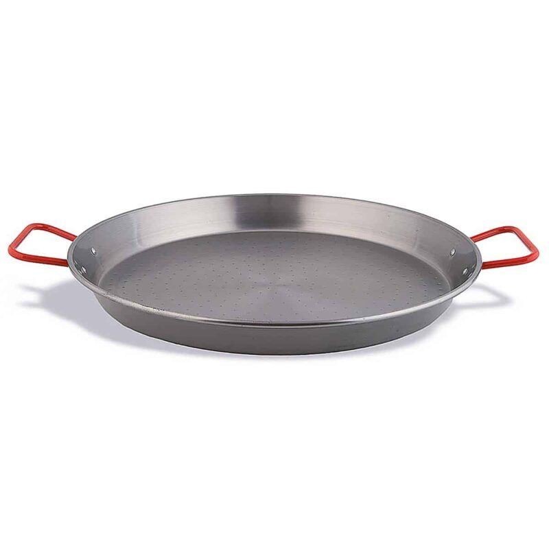 Valencian Paella Pan in Polished Steel The Bastard