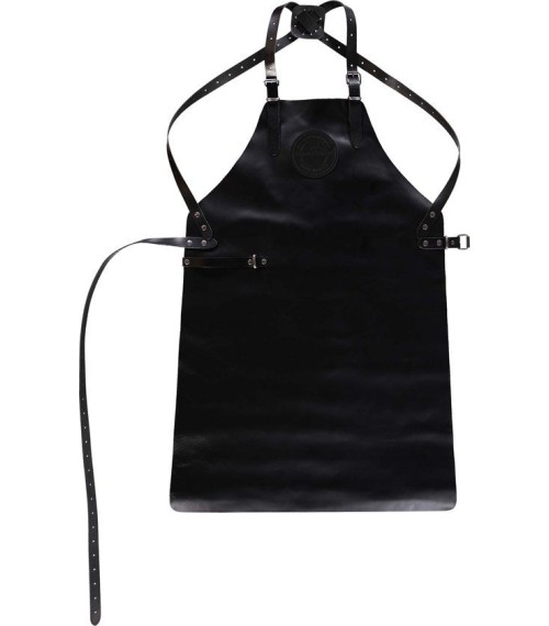 Tablier en cuir noir (Kansas) Le Bâtard
