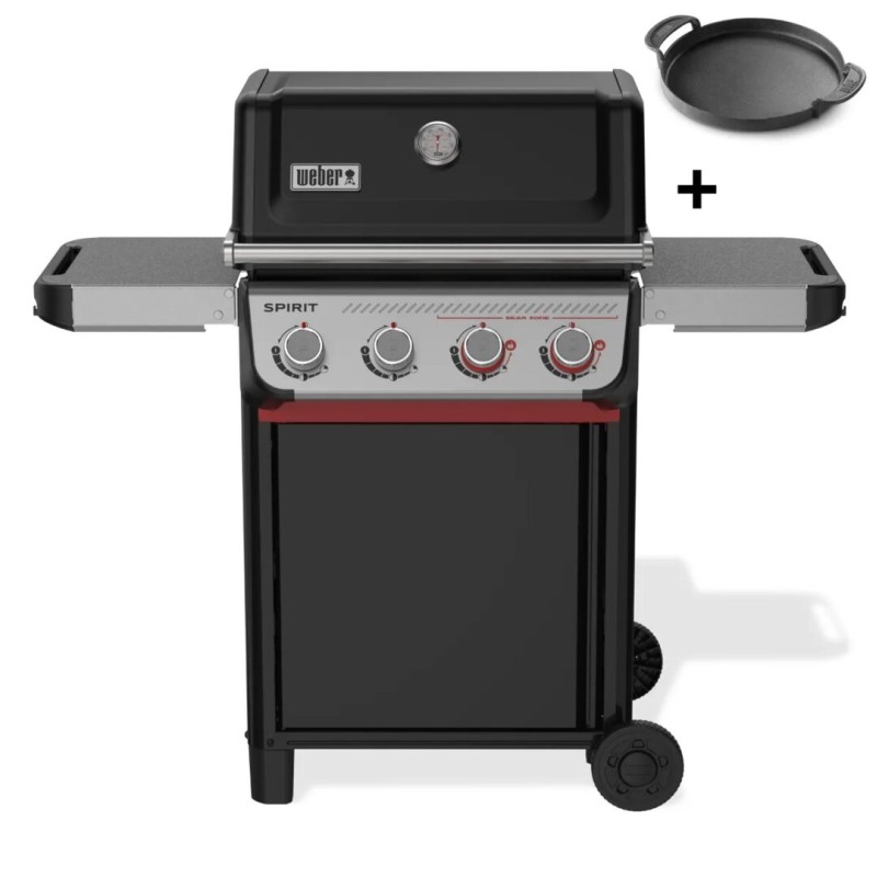Spirit E-425 Barbacoa de gas con plancha de regalo Weber