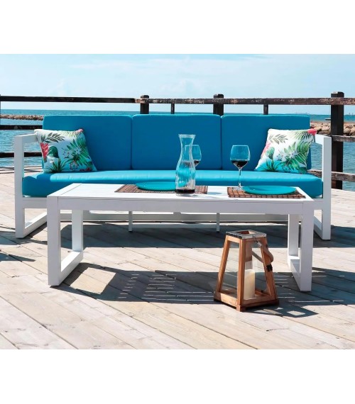 Alhama 8 Hevea aluminum garden set