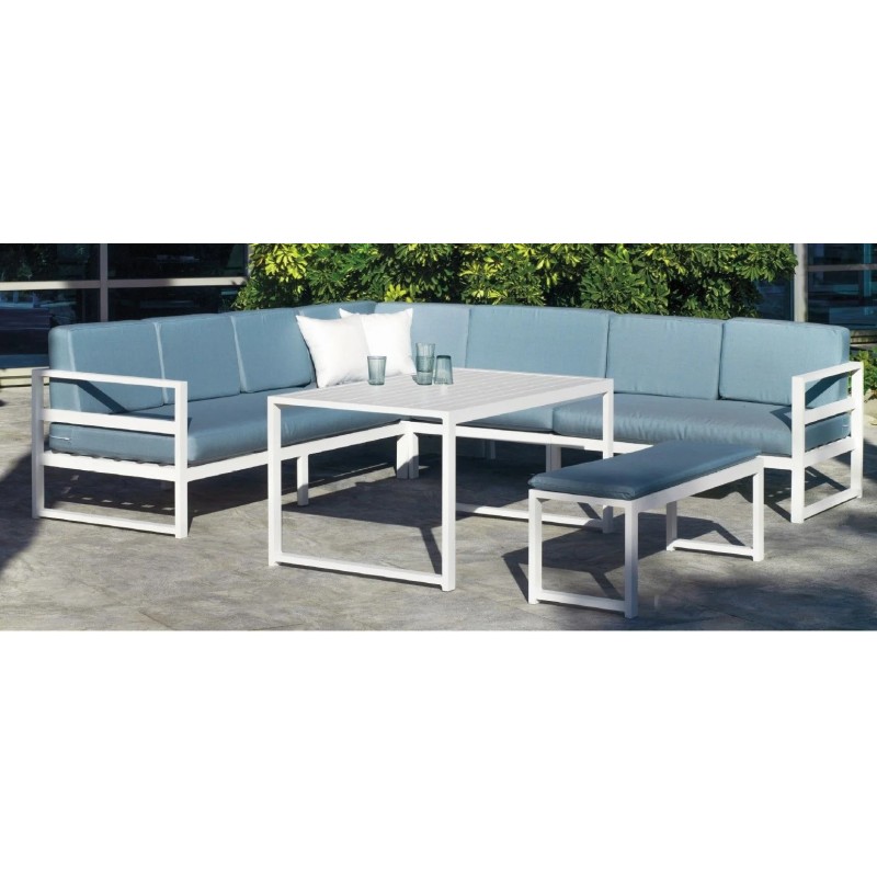 Set angolare Lugo 15 da 7 posti