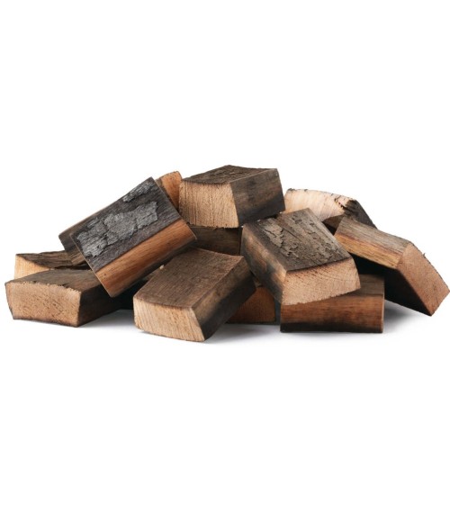 Trozos de madera de barril de brandy Combustible para parrilla Napoleon