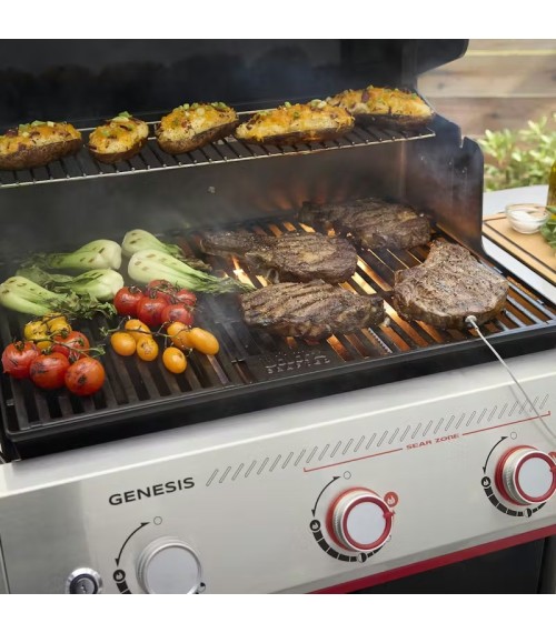 Genesis EPX-335W Barbacoa de gas inteligente Weber