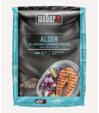 Pellets de madera Naturales Aliso Weber