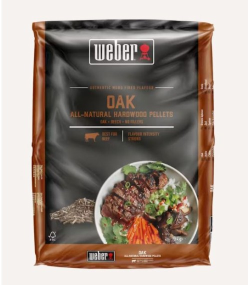 Pellets de madera Roble Weber