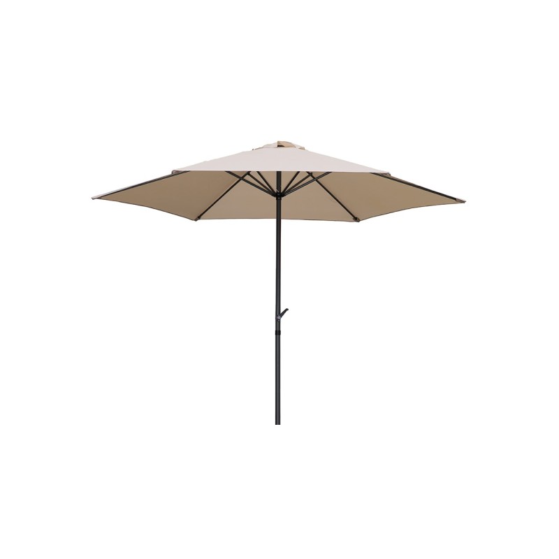 Parasol 1129 beige 3m aluminio Majestic Garden