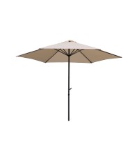 Parasol 1129 beige 3m aluminium Majestic Garden