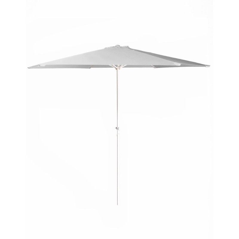 Parasol Majestic Garden 1129 Blanc 3m Entièrement en aluminium