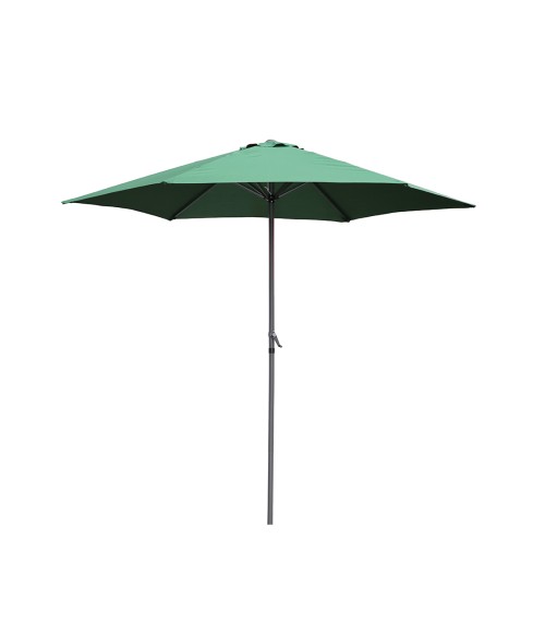Parasol Majestic Garden 1129 vert de 3 m avec manivelle
