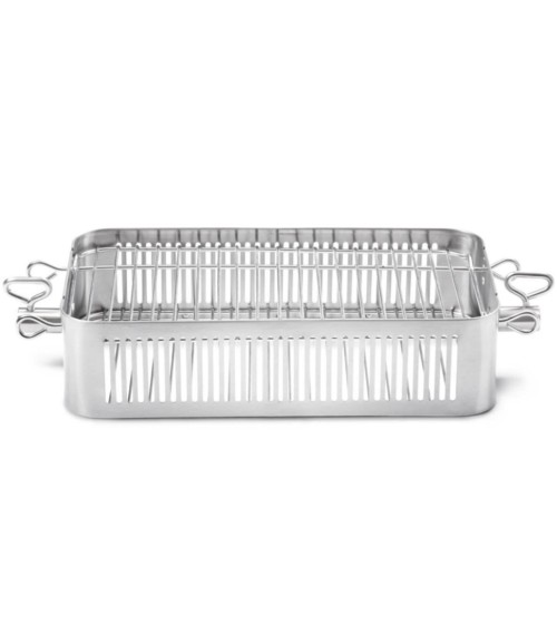 Stainless steel roasting basket