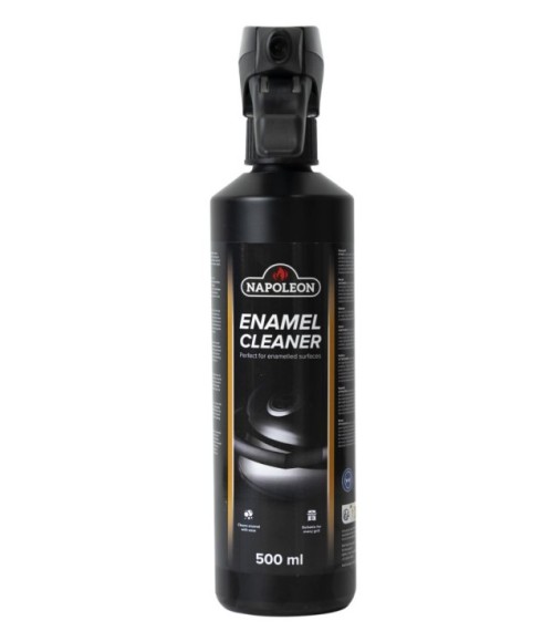 Enamel grill cleaner