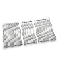 Tres rejillas para cocinar de acero inoxidable 38 pulgadas Napoleon
