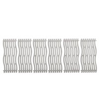 Six grilles de cuisson Prestige® PRO 825 en acier inoxydable moulé