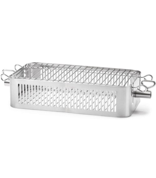 Cesta rostizadora de acero inoxidable Napoleon