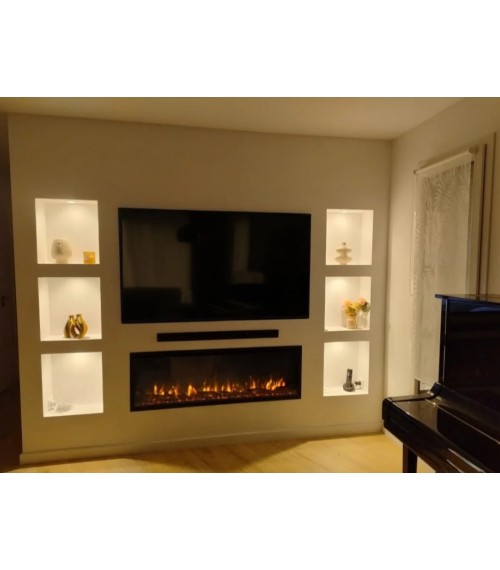 Cheminée électrique encastrable Gazco FireFX Atmos