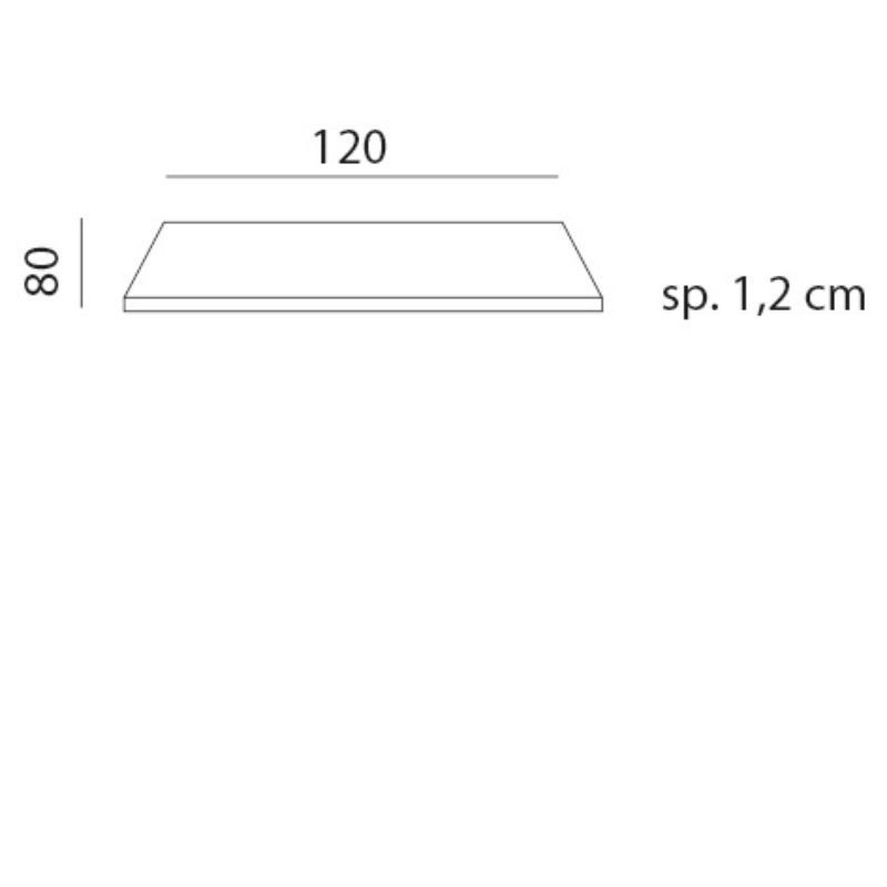 Piani Laminato 120x80 Nardi - dis pianoLaminato 120x80 1