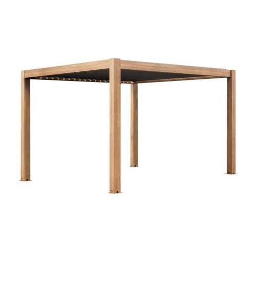 Pergola andine 3x3 imitation bois Majestic Garden