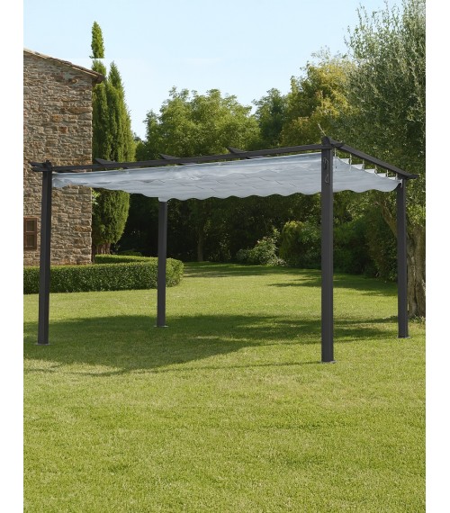 Pergola andine 220 en aluminium 3x4 Majestic Garden