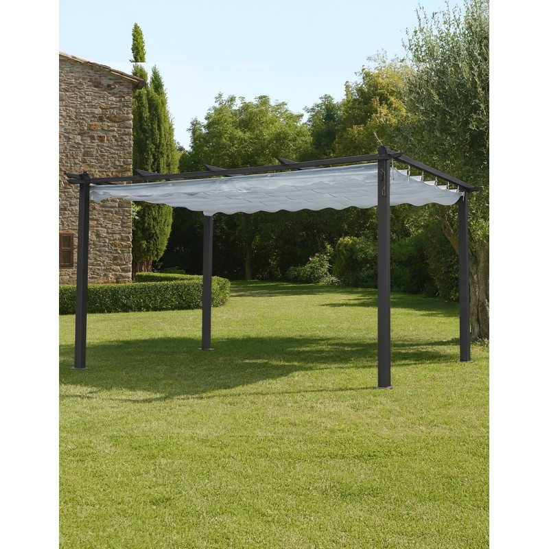 Pérgola Andina 220 en aluminio 3x4 Majestic Garden