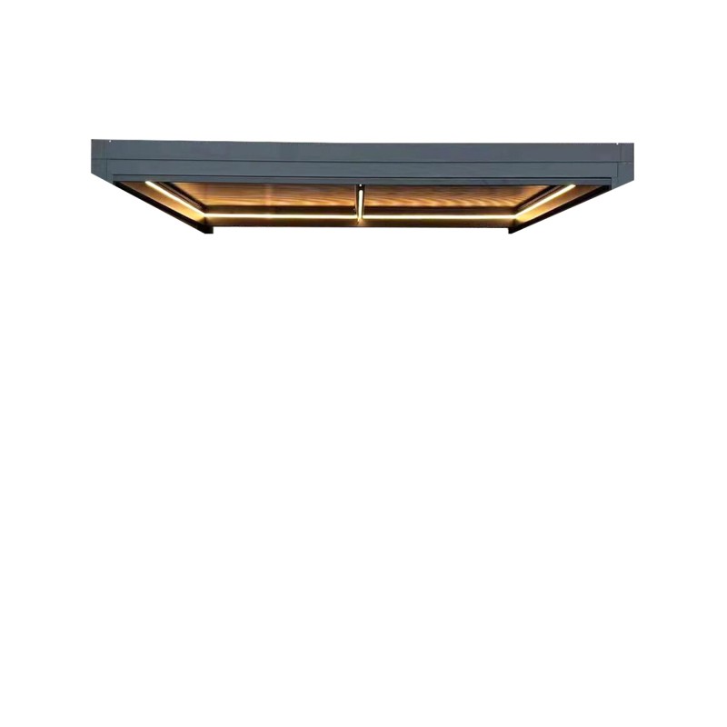 Luci a LED Andina 3x3 in alluminio per giardino maestoso