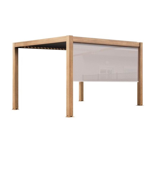Tenda andina, effetto legno, 3x4, beige, Majestic Garden
