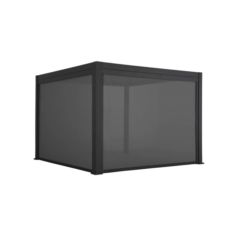 Cortina Andina antracita 3x4 aluminio Majestic Garden
