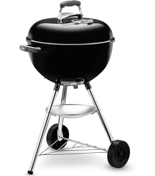 Bar-B-Kettle 57 cm barbacoa de carbón Weber con funda protectora de regalo
