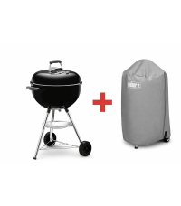 Barbecue à charbon Weber Bar-B-Kettle 57 cm avec housse de protection offerte