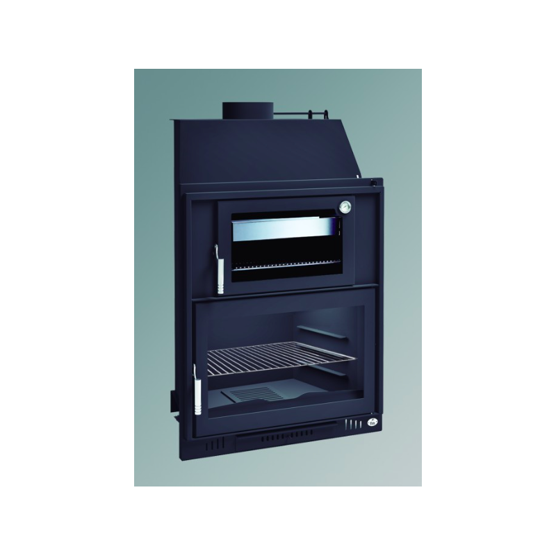 Barbecue a carbone e legna BH-180 HP con forno e riscaldamento FM