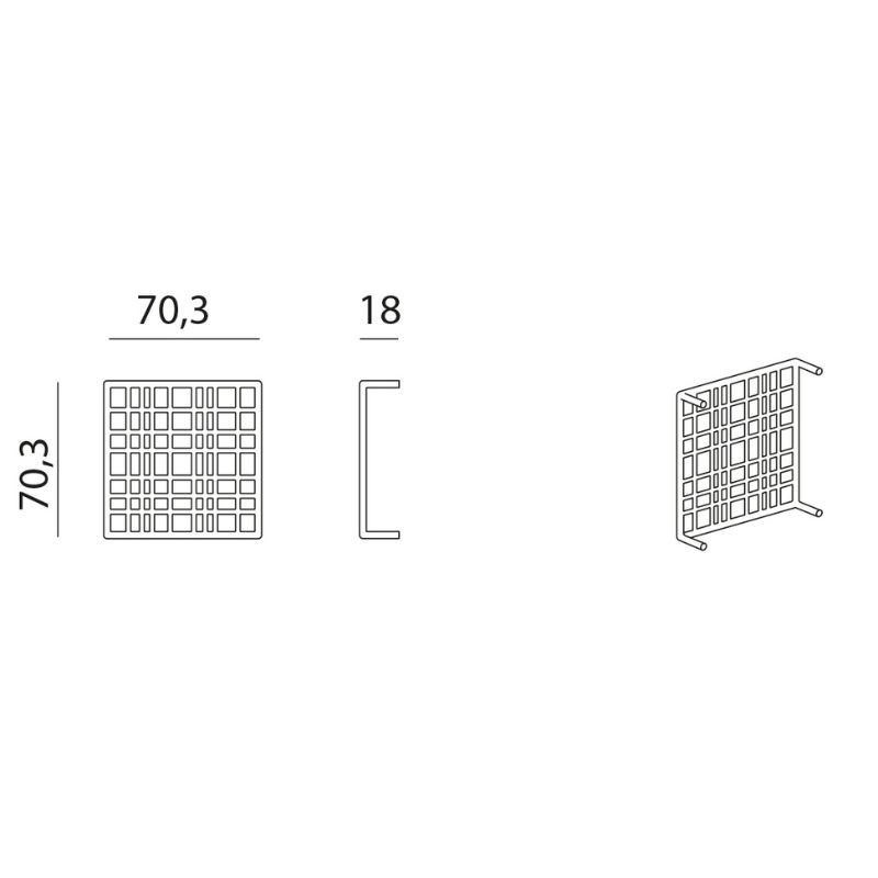 Panel Modular Sipario Modulo Nardi - Nardi ecopartition SIPARIOmodulo 2D