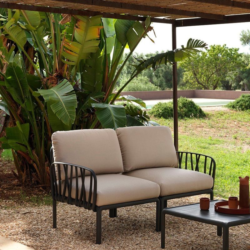 Modulo Brazo Derecho/izquierdo Komodo Antracita Nardi - Nardi sofas KOMODOelementoTERMINALE ambient images11 LR