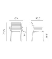 Sillón Doga Nardi - disegni Doga ARMCHAIR