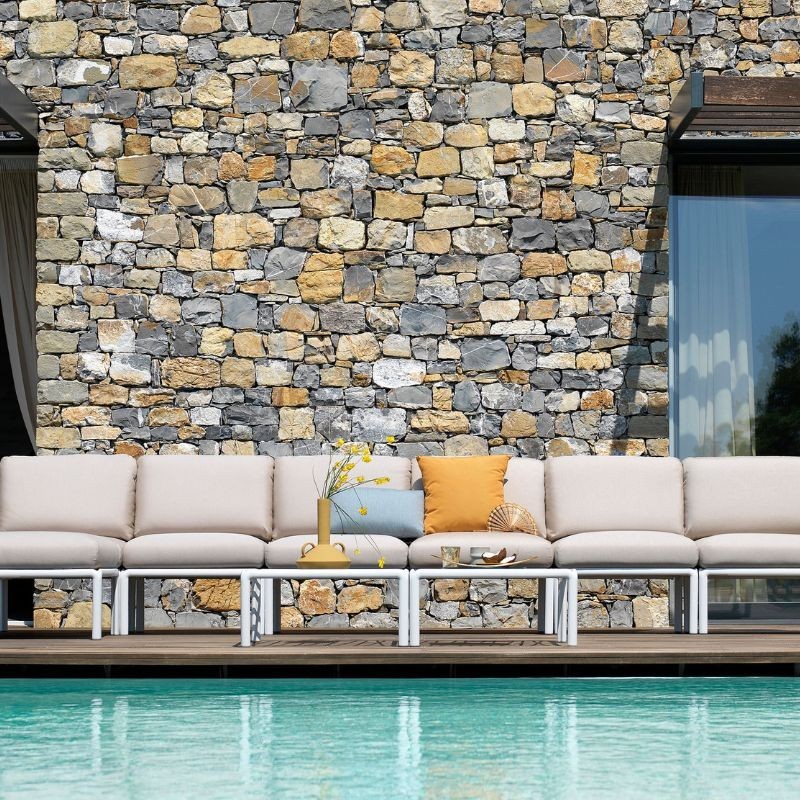 Modulo Central Komodo Blanco Nardi - Nardi sofas KOMODOelementoCENTRALE ambient images9 LR