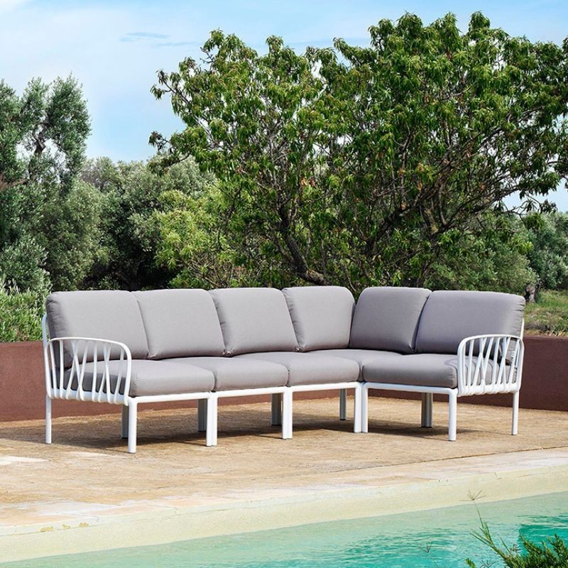 Modulo Rincon Komodo Blanco Nardi - Nardi sofas KOMODOelementoANGOLO ambient images4 LR