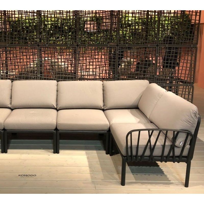 Rinconera Komodo 5 Antracita Nardi - nardi komodo 5 modular lounge anthracite grey 1
