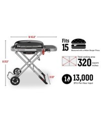 Barbacoa Weber Traveler -