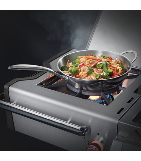 Barbacoa Prestige® Pro™ 825 RSBI - Napoleon - PrestigePRO 2 two stage power side burner wok