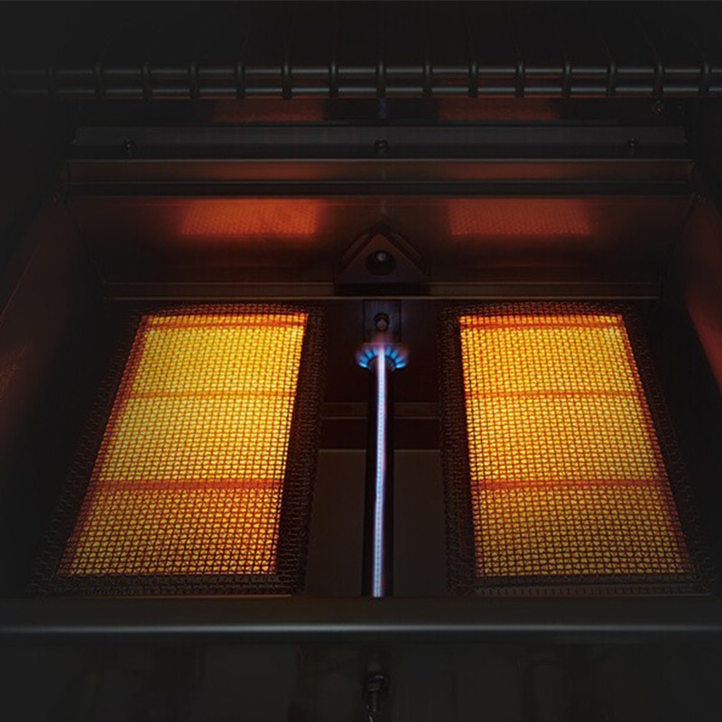 Barbacoa Prestige® Pro™ 825 RSBI - Napoleon - PrestigePRO 2 infrared sizzle zone bottom burners