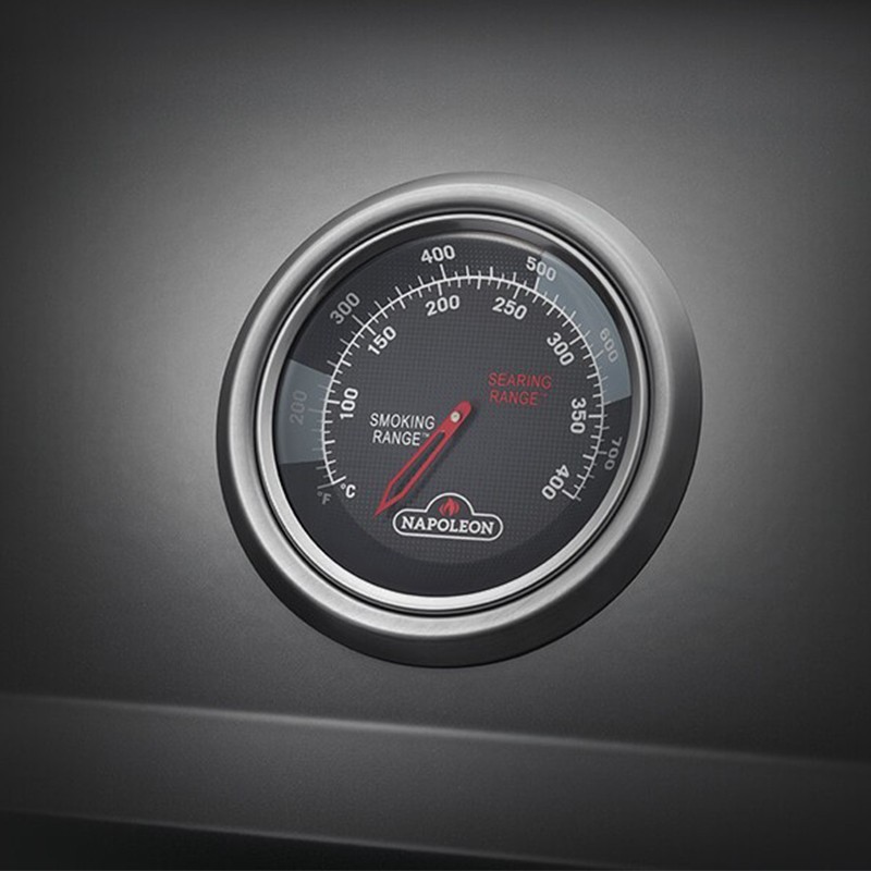 Barbacoa Rogue® SE 525 RSIB Acero - Napoleon - feat freestyle carbon design temperature gauge