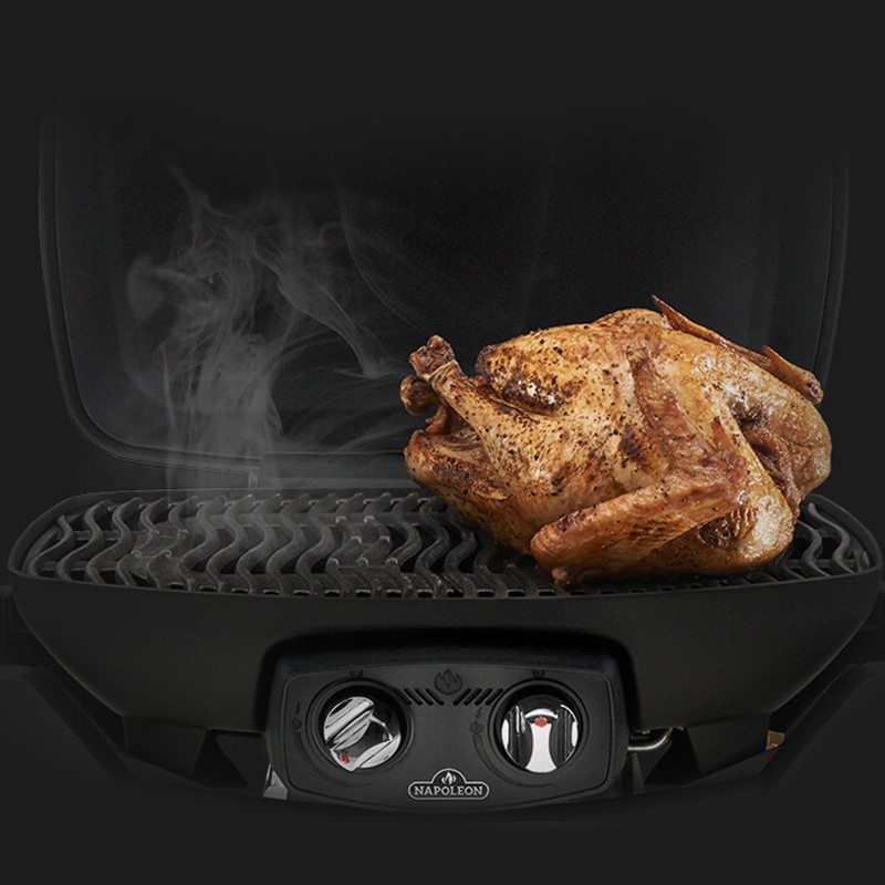 Barbacoa TravelQ™ PRO285X Acero - Napoleon - TravelQ High Top Lid 900x600 1