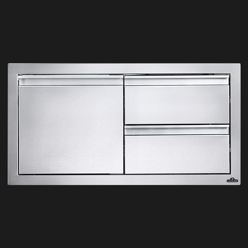 Modulo Puerta y Doble Cajòn 36" x 16" - Napoleon - modulsh
