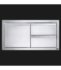 Modulo Puerta y Doble Cajòn 36" x 16" - Napoleon - modulsh