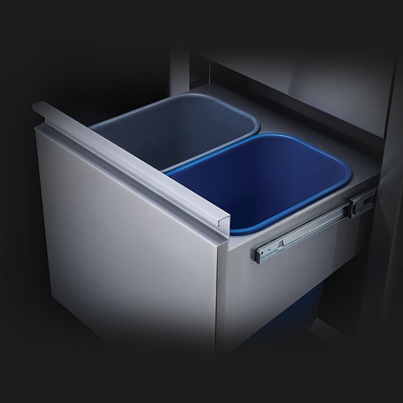 Cajón Doble 18"x24" Basura - Napoleon - BI Storage Drawer Waste Bins