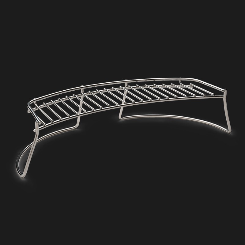 Rejilla para mantener el Calor - Napoleon - 71022 charcoalKettle warminghrack inuse