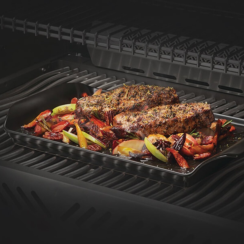 Bandeja para Asar Ceramica - Napoleon - 70150 ceramic roasting pan inuse