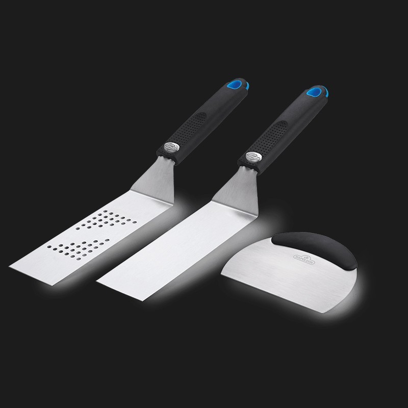 Kit 3 Espatulas - Napoleon - 70081 plancha 3 piece kinuse
