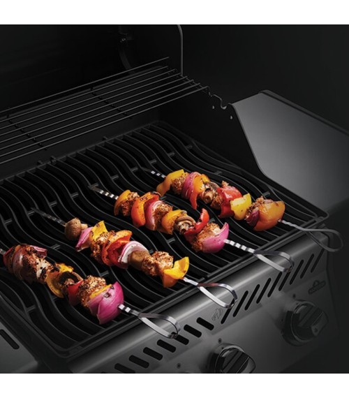 Brochetas Multifunción Acero - Napoleon - 70015 ss multifunctional skewer inuse