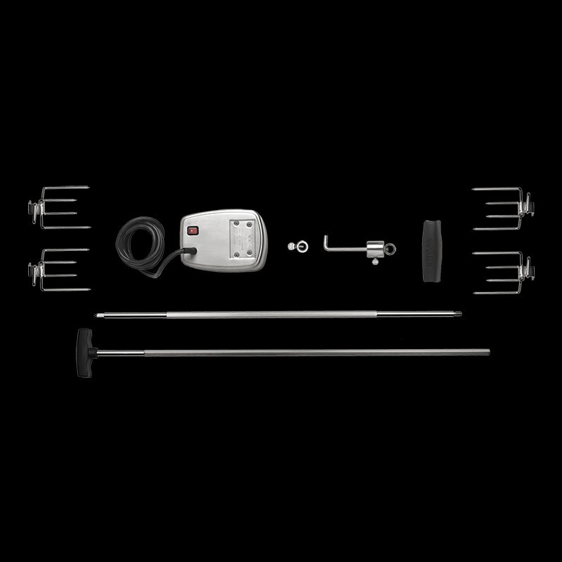Asador PRO® 825- Napoleon - 6953x 6963x rotisseriKekit inuse